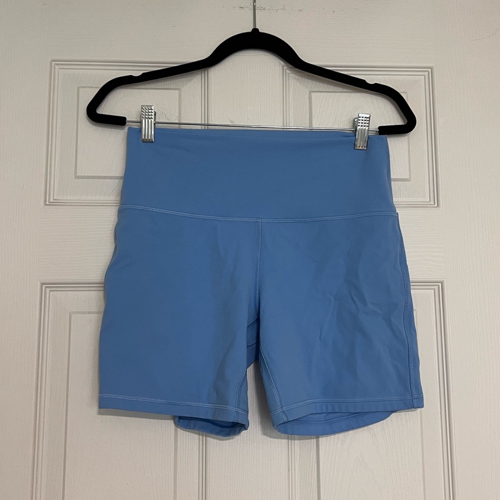 lululemon athletica Light Blue Women's Bike Shorts